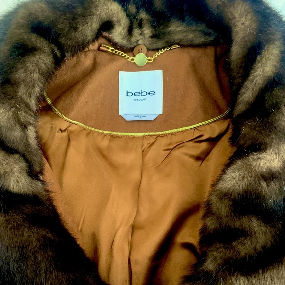 Bebe fur jacket - Picture 3 of 4